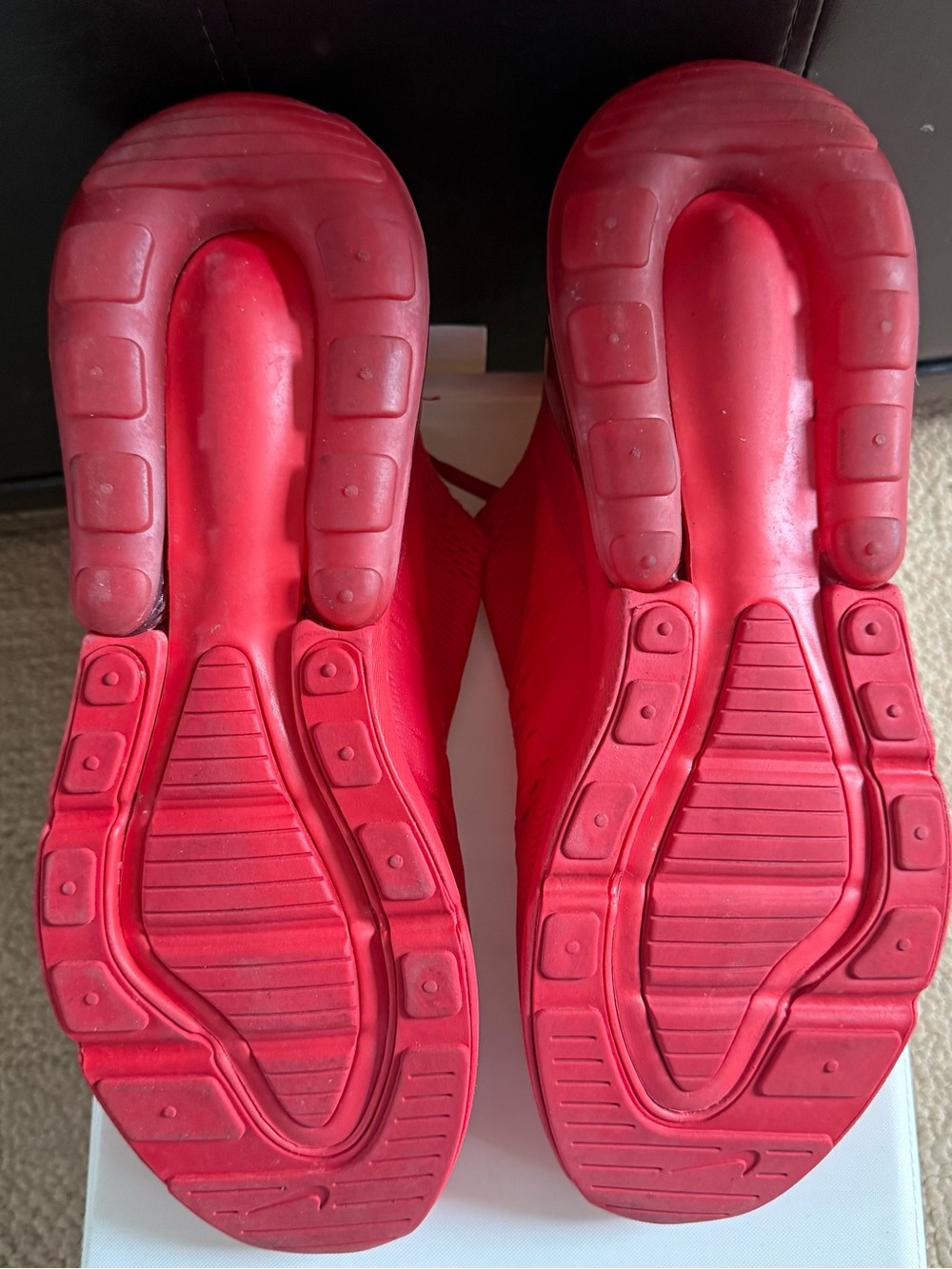 Nike Women’s Air 270 Sneakers - Bright Red - Picture 6 of 9